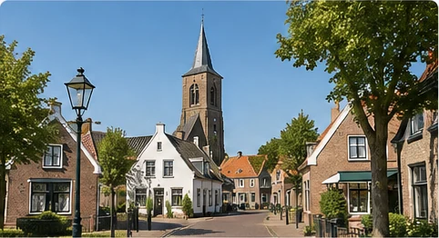 Sfeervol Texels dorp