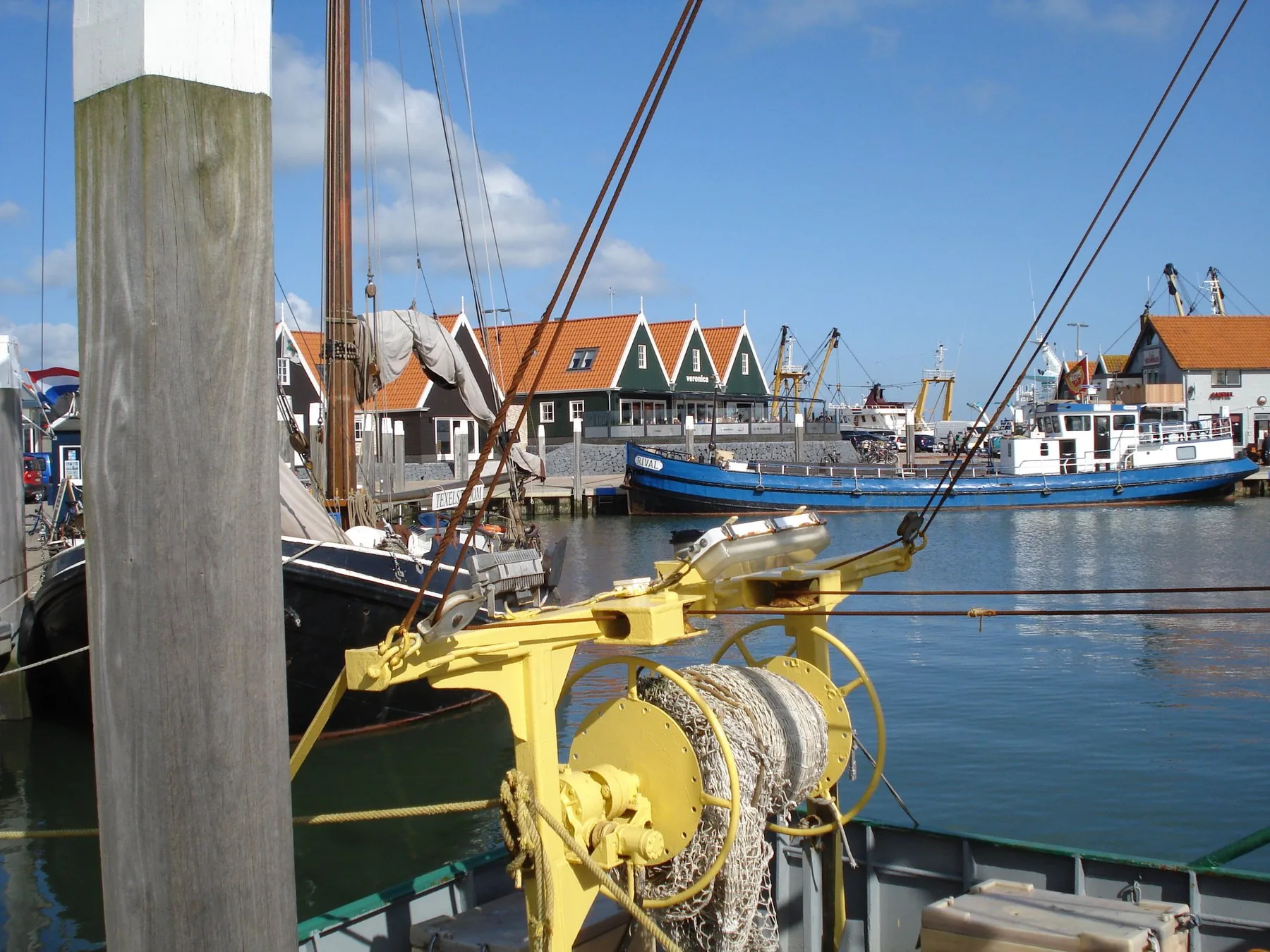 Vissershaven van Oudeschild op Texel
